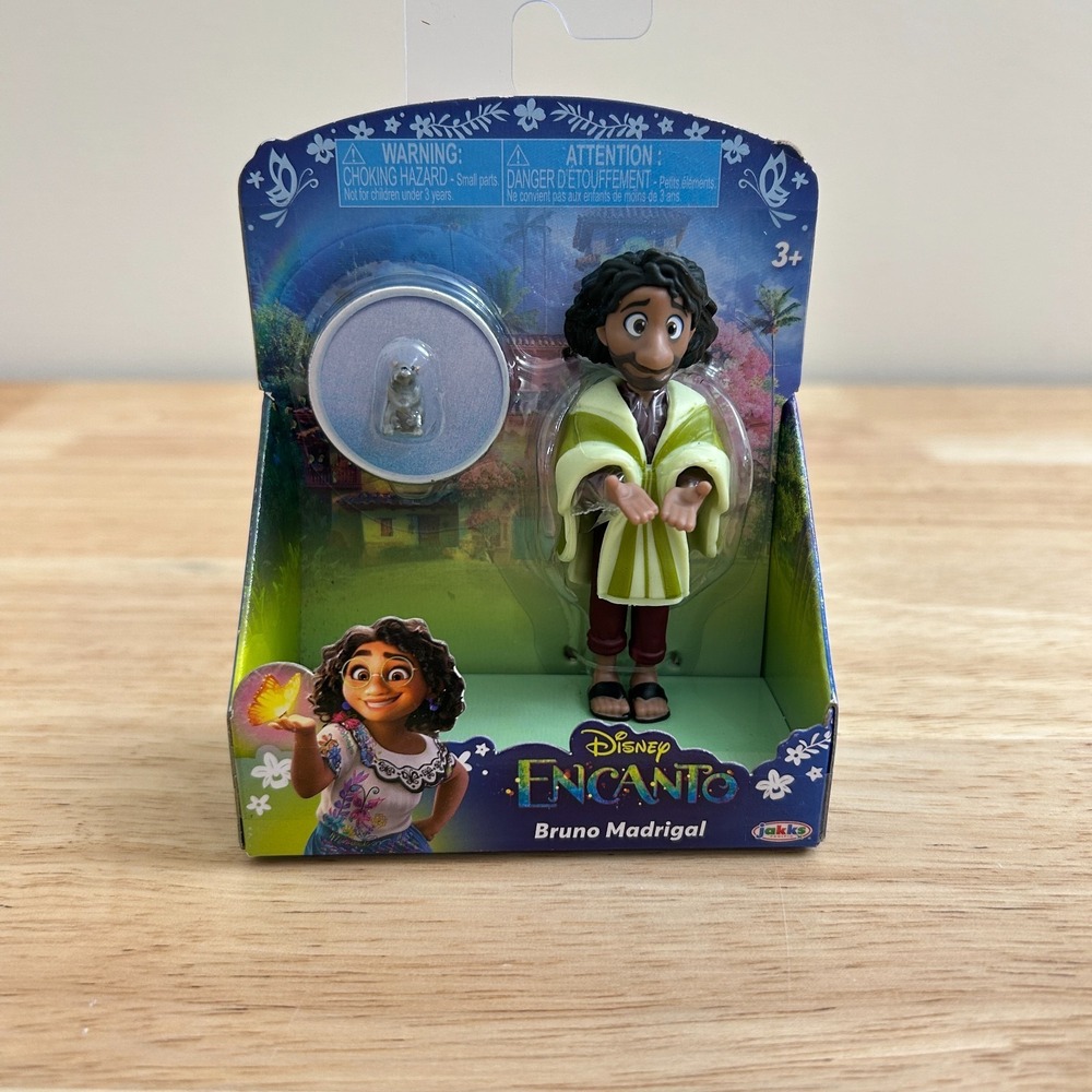 Disney Encanto Bruno Madrigal 3" Mini Figure Jakks Pacific Small Doll with Rat